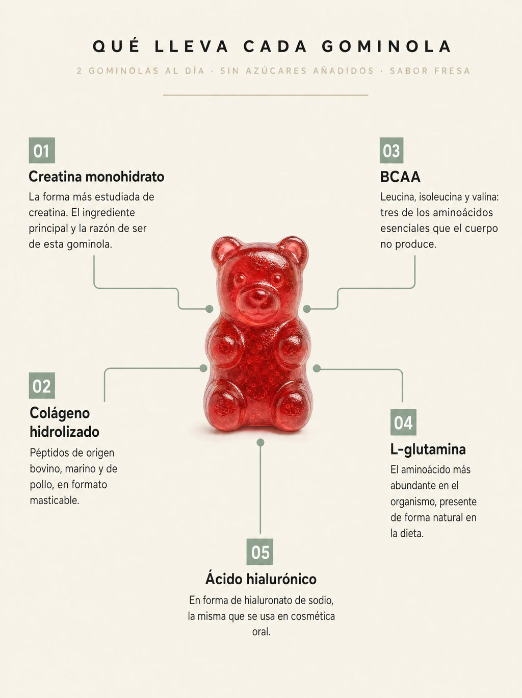 Creatina Monohidratada ( 60 uds )