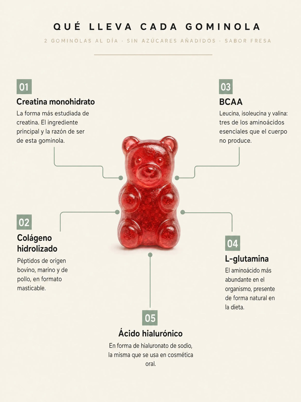 Creatina Monohidratada ( 60 uds )