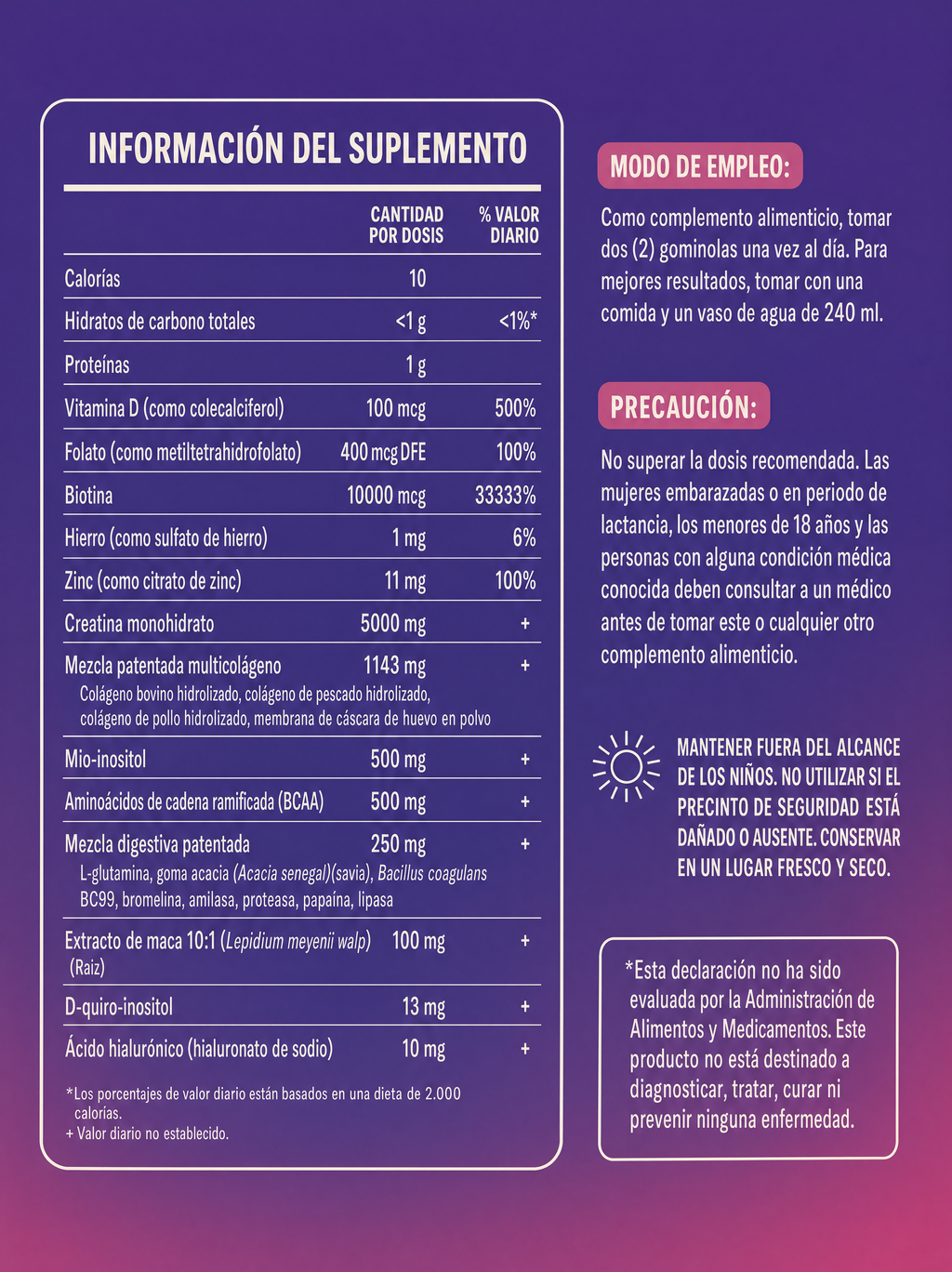 Creatina monohidratada (60 uds.)